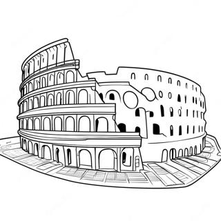 Majestic Colosseum Coloring Page 15662-12813