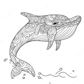 Blue Whale Coloring Page 15671-12820