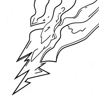 Lightning Bolt Coloring Page 15712-12853