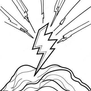 Lightning Bolt Coloring Page 15712-12854