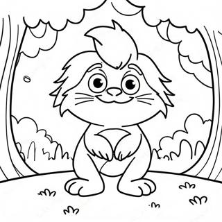 Lorax Coloring Pages