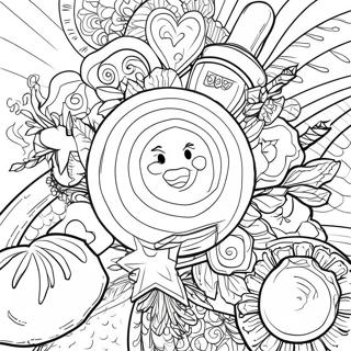 Blood Themed Coloring Page 15751-12883