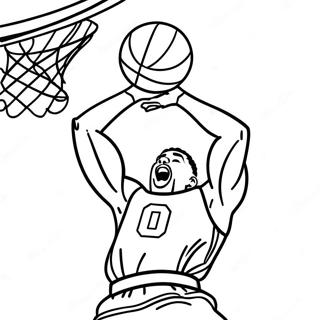 Jayson Tatum Coloring Pages