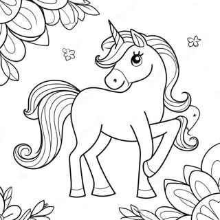 Purple Coloring Pages