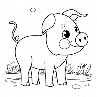 Wilbur The Pig Coloring Page 15802-12926