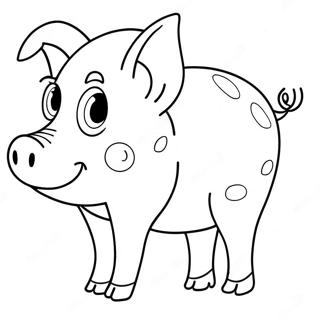 Wilbur The Pig Coloring Page 15802-12927