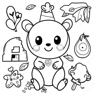 Collaborative Coloring Page For Kids 15821-12935