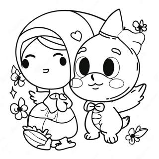 Collaborative Coloring Page For Kids 15821-12936