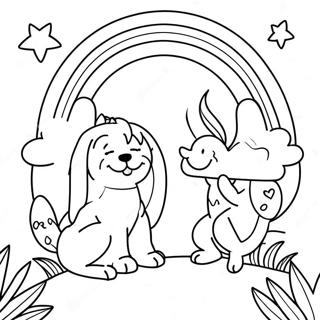 Rainbow Friends Red Coloring Page 15831-12944