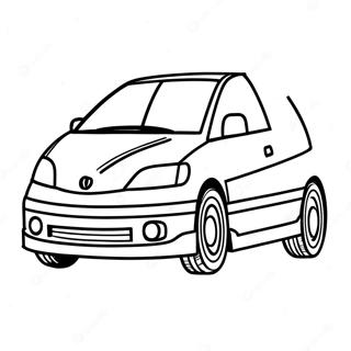 Honda Civic Coloring Page 15851-12963