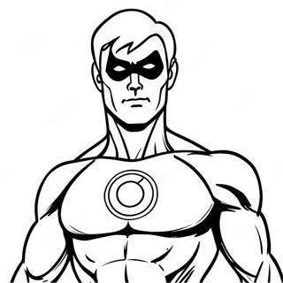 Green Lantern Coloring Page 15871-12979