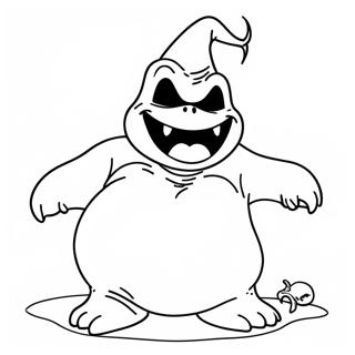 Oogie Boogie Coloring Pages