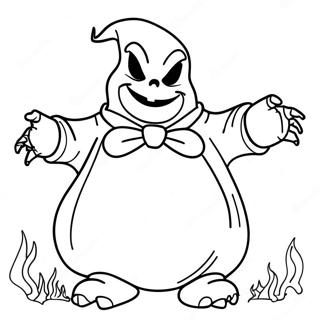 Oogie Boogie Coloring Page 15891-12996