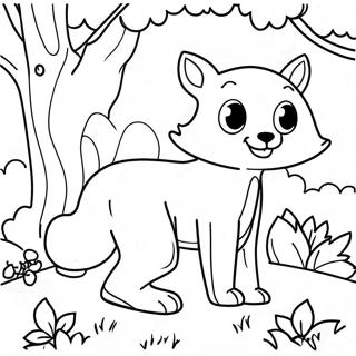 Forest Animals Coloring Pages