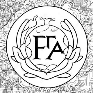 Ffa Logo Coloring Page 15932-13031