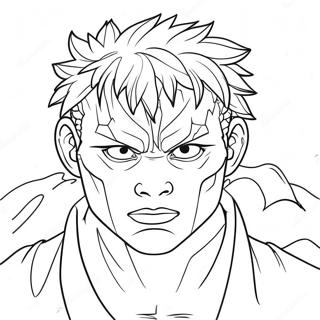 Dabi Coloring Page 15951-13042