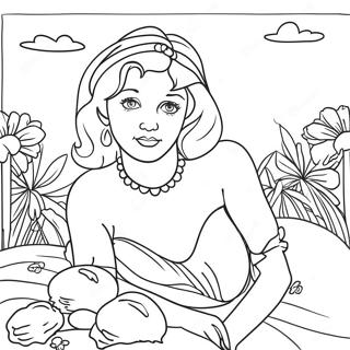 French Coloring Page 15961-13050