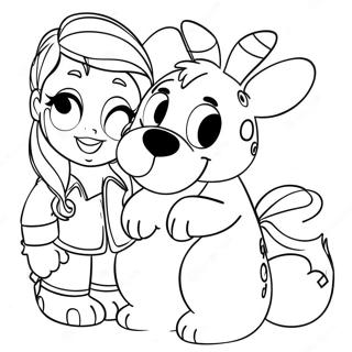 Creative Friends Art Lab Coloring Page 16022-13102