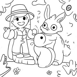 Creative Friends Art Lab Coloring Page 16022-13103