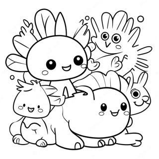 Cute Skzoo Characters Coloring Page 16042-13117