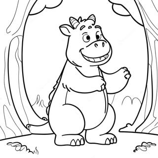 Gruffalo Coloring Page 16061-13128