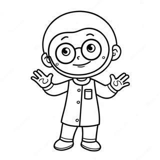 Sid The Science Kid Coloring Pages