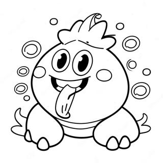 Om Nom Coloring Pages