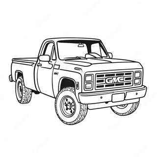 Gmc Truck Coloring Page 16131-13182