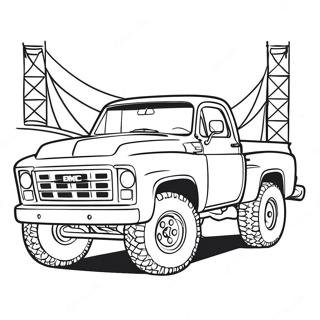 Gmc Truck Coloring Page 16131-13183