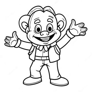 April Fools Day Prankster Coloring Page 16141-13196