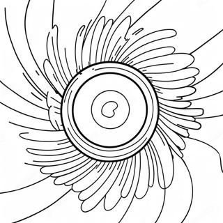 Spinning Black Hole Coloring Page 16152-13207