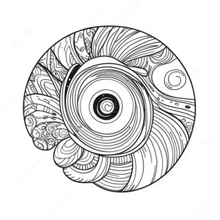 Spinning Black Hole Coloring Page 16152-13208