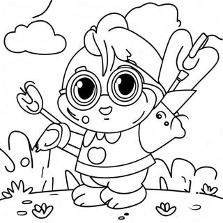 Preschool Pink Coloring Page 16171-13216