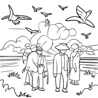 Migration Coloring Page 16191-13234