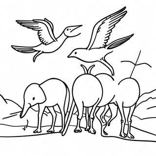 Migration Coloring Page 16191-13235