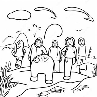 Migration Coloring Page 16191-13236