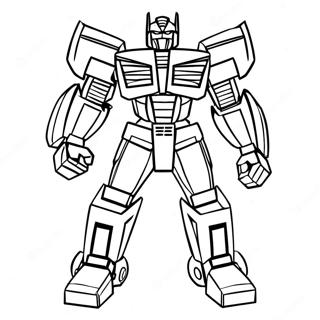 Transformer Coloring Page 161-128