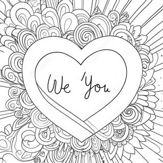 We Love You Coloring Pages