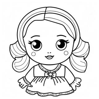 Doll Coloring Page 1621-1406