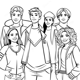 High School Musical Coloring Page 16251-13284