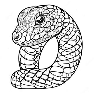 Anaconda Coloring Pages