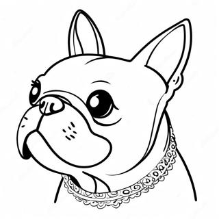 Boston Terrier Coloring Page 16341-13350