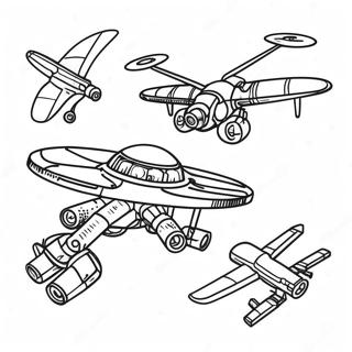 Murder Drones Coloring Page 16361-13371