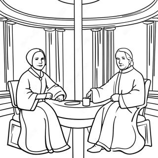 Trinity And Madison Coloring Pages