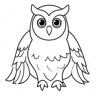 Hedwig Coloring Pages