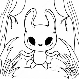 Hollow Knight Coloring Pages