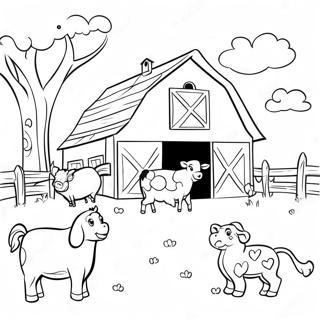 Farmer Coloring Pages