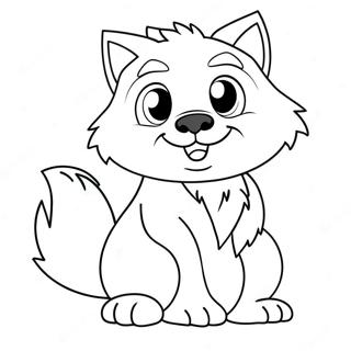 Wolfoo Coloring Pages