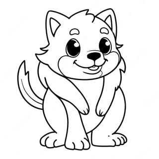 Wolfoo Coloring Page 16501-13486