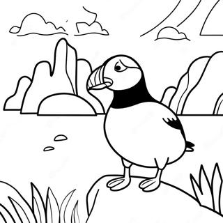 Puffin Rock Coloring Page 16571-13540